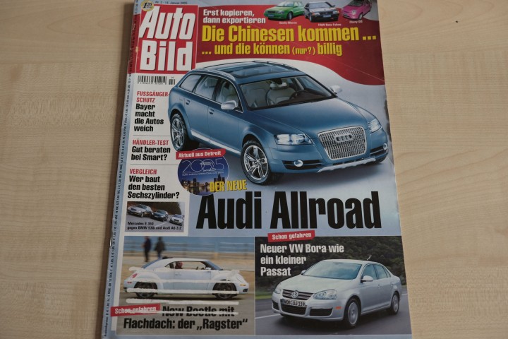 Deckblatt Auto Bild (02/2005)